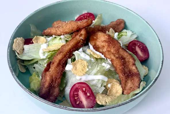 Çıtır Tavuk Salata